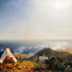 Attack of Algiers by Sea